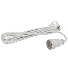 Удлинитель Россия UX-1е-5m Удлин-ль с заземл, 1гн, 5м, ПВС, 3x0.75мм2, 10А  Б0039818  ЭРА