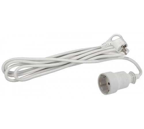 Удлинитель Россия UX-1е-5m Удлин-ль с заземл, 1гн, 5м, ПВС, 3x0.75мм2, 10А  Б0039818  ЭРА