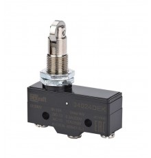 Миниатюрный конц. вык. 1НО1НЗ рертикально установленный роликовый плунжерный тип  34024DEK  DEKraft