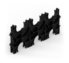 Кластер для двустенных труб d32 мм, тройной, двухсторонний (130 шт/кор)  PR13.02575  Промрукав