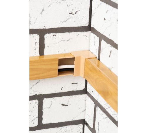 Угол внутренний (40х25) (4 шт) Plast EKF PROxima   под светлое деревоibl-40-25x4EKF