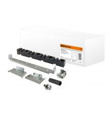 Изолятор шинный плоский универсальный ИШПу 4П TDM (комплект)  SQ0807-0101  TDM