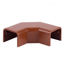 Поворот на 90 гр. LV 18X13 8733 (I2) (Цвет Дуб темный)  8733_I2  Kopos