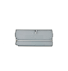 Заглушка торцевая для пружинных клемм с держателем предохранителя 2.5 мм2, серая (упак. 20 шт.) MTS-PF  88337  ОВЕН