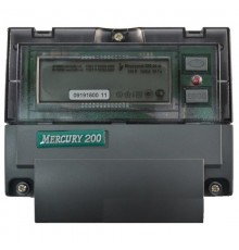 Счетчик Меркурий 200.04 5-60А/220В (мнтар.) ЖКИ (DIN)