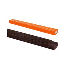 Кабель-канал 15х10 (2 м = 1 шт) "ЭКО" 3D венге  SQ0402-2402  TDM