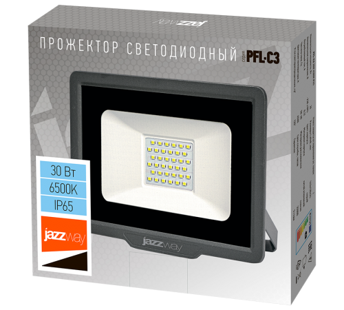 Прожектор PFL- C3 30w (compact) 6500K IP65 Jazzway арт.5023567A