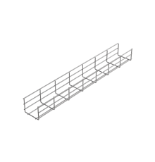 Лоток проволочный 100х85х3000х4,0мм нержавеющий  PL85*100*3000 INOX  КМ-профиль