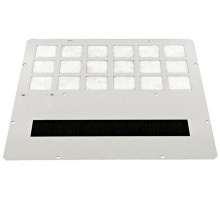 Заглушка WZ-1718-42-01-011 с фильтром д.отв.A(380x380мм)в пл./кр.шк.SZB,OTS1,SZB SE,DC,SZE2,ECO-LINE,сер.(RAL 7035)(1718-42-2-1/7035)  17896  Zpas