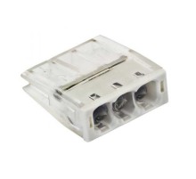 Строительно-монтажная клемма СМК 2273-243 (с пастой) 3 отверстия 0,5-2.5мм2 (100шт.) EKF PROxima  plc-smk-2273-243  EKF