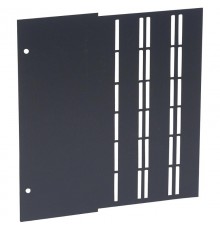 Перегородка для отгораживания расположенных сзади сборных шин - XL3 4000 - вид 2b - высота 300 мм  020878  Legrand