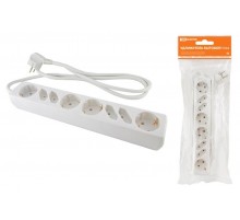 Удлинитель бытовой  У044, 4 б/з+4 с/з, 3метра, ПВС 3х1,5мм2  16А/250В   SQ1303-0311  TDM