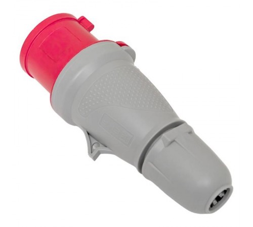 Вилка переносная 024 3Р+РЕ 32А 380В IP44 EKF PROXIMA  ps-024-32-380-PRO  EKF