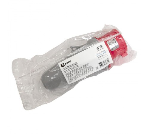 Вилка переносная 024 3Р+РЕ 32А 380В IP44 EKF PROXIMA  ps-024-32-380-PRO  EKF