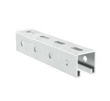 С-образный профиль 41х41, L6000, толщ.2,5 мм, цинк-ламельный  BPM4160ZL  DKC