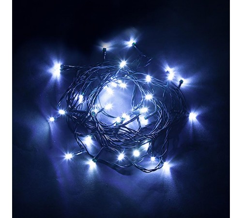 Светодиодная гирлянда CL04 линейная 6м +1.5м 230V синий с питанием от сети  32300  Feron