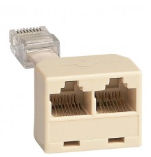 Удвоитель RJ 45 048868L  048868  Legrand