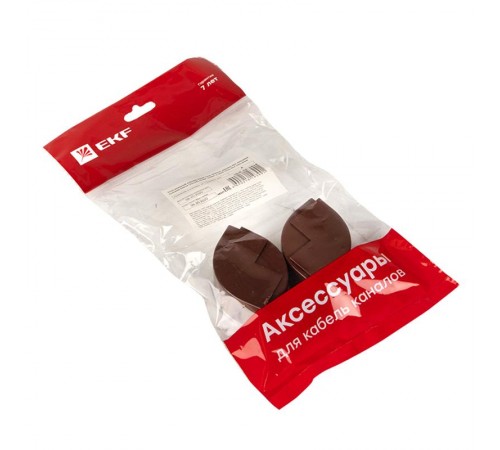 Угол внешний (25х25) (4 шт) Plast EKF PROxima  под темное деревоobd-25-25x4EKF