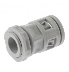 Коннектор для гофрированной трубы d 25мм (10шт) (10/250/8750)  Б0051829  ЭРА