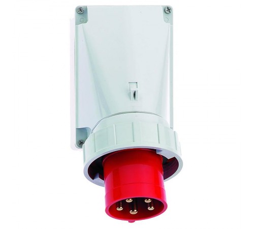 Вилка настенная 63A 5р(3P+N+PE) 6h 400V IP67 24062 I 24062-Bals I Bals