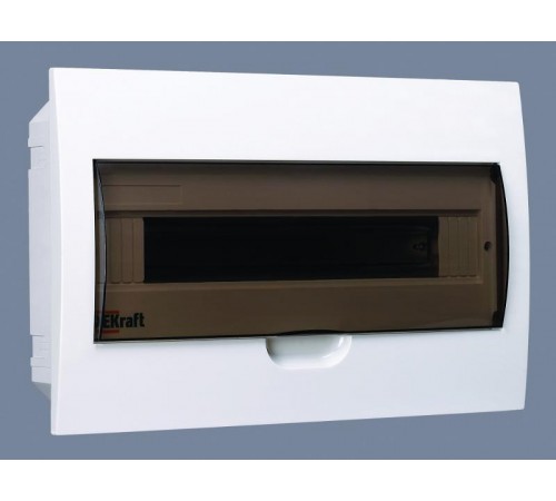 Корпус пластиковый встраиваемый 18 модулей, IP41, ЩРВ-П-18  31005DEK  DEKraft