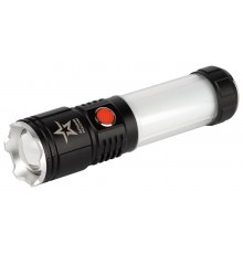 Фонарь универсальный  MA-703 "Тайфун" ручной, аккумуляторный,10Вт, 6 режимов, Li аккумулятор, магнит, крючок  Б0052320  АРМИЯ РОССИИ