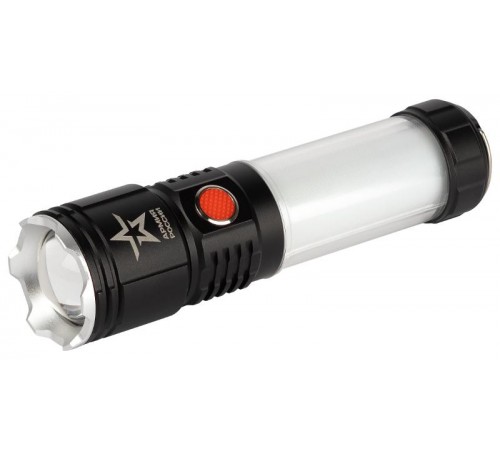 Фонарь универсальный  MA-703 "Тайфун" ручной, аккумуляторный,10Вт, 6 режимов, Li аккумулятор, магнит, крючок  Б0052320  АРМИЯ РОССИИ