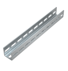 Швеллер 50х50х2,5 L550 мм тройная перфорация HD  P50-50-2.5-550 3P HD  КМ - профиль