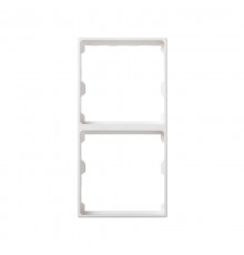 Simon CIMA 500 Адаптер для 2 модулей Simon 27, 50х100мм, 500CIMA, белый  50000088-030  Simon