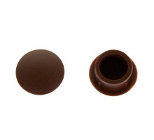 Заглушка декоративная 10 мм темно-коричневая (35 шт) - пакет   108875  Tech-KREP