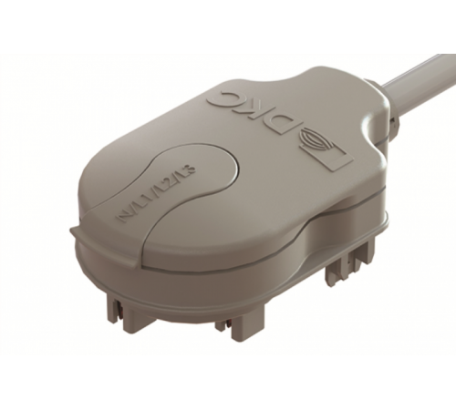 Блок отводной с кабелем 3000 мм (H05Z1Z1F), N/L1/L2/L3, 4P,10A  LTN70APP19AA000  DKC