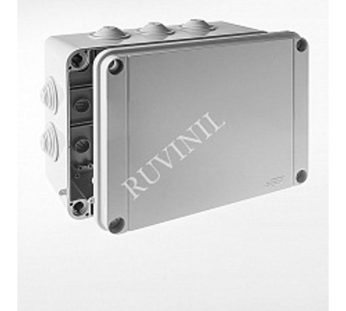 Коробка распределительная для о/п, 300х220х120мм  67069  Рувинил