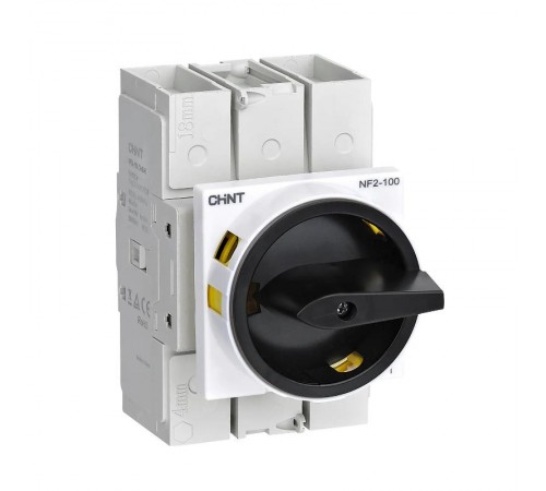 Выключатель-разъединитель NF2-25/3HBR дверного монтажа, черная ручка с замком (R)  324112  CHINT