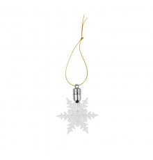 Фигурка подвесная "Снежинка" RGB 7*6 см  501-094  NEON-NIGHT