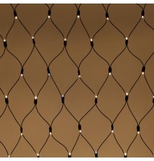 Гирлянда световая   Сеть 2м*3м, ERAPS-SKW2 , 300 диодов теплый белый свет, бел. мерц, черный каучук, 220В, IP65  Б0051898  ЭРА