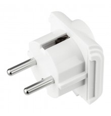 Сетевой переходник "КВАДРАТ" белый PROCONNECT Индивидуальная упаковка шт  11-1011-9  PROconnect