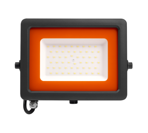 Прожектор светодиодный СДО PFL- S2 - 50w 6500K IP65 NEW (с клапаном)  .2853301D  Jazzway