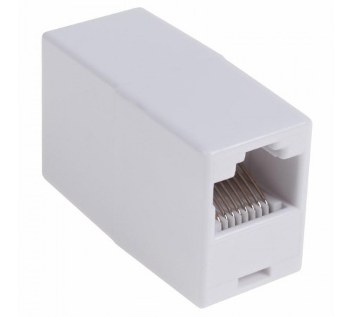Кoмпьютерный проходник RJ-45(8P-8C) cat 5e, (гнездо-гнездо)  PROconnect  03-0101-4  REXANT