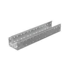 Лоток перф. 100х150х1,0 L6000 мм "Быстрый монтаж ПЛЮС" HD  LPplus100-150-1.0-6000 HD  КМ - профиль