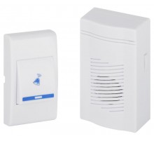 Звонок дверной A05 беспроводной, белый  Б0053279  ЭРА