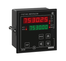 Счетчик импульсов микропроцессорный СИ30-220.Щ1.Р  37709  ОВЕН