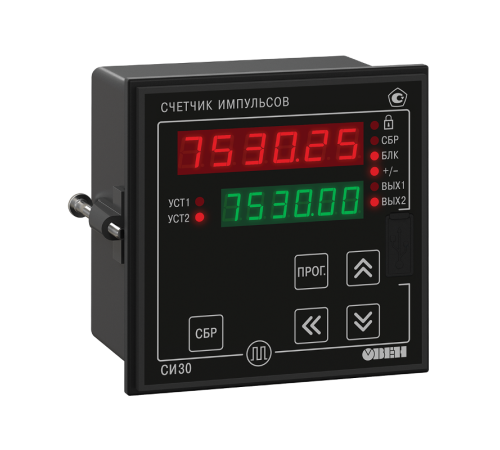 Счетчик импульсов микропроцессорный СИ30-220.Щ1.К  37705  ОВЕН
