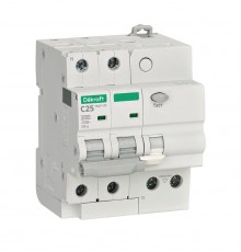 Устройство защиты от дугового пробоя 2P 25A УЗДП-103 6кА  19091DEK  DEKraft