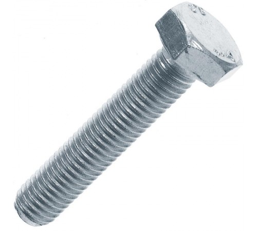 Болт с шестигранной головкой оцинкованный М8х50 (DIN 933) (50 шт/уп)  PR08.2751  Промрукав