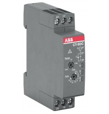 Реле времени CT-SDC.22 компактное (звезда-треуг. фикс. время перекл. на треуг.= 50мс) 24- 48B DC, 24-240B AC (4 диапазонов времени 0  1SVR508211R0100