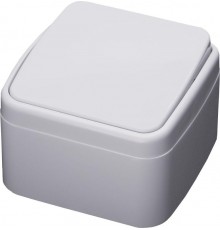 PSW10-41-20 Выключатель открытой установки 1-клавишный, 250В, 10А, серия Basic, белый  39031  STEKKER