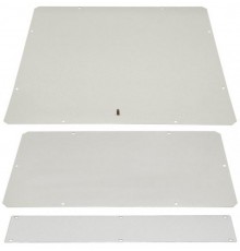 Заглушка WZ-1718-38-01-011 сплош.д.отв.А (380x380мм) в пл/кр.к нап.шк.,420x420мм,мет.,сер.(RAL 7035) (1718-38-1-1/7035)  18386  Zpas