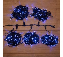 Гирлянда "LED ClipLight" 24V, 5 нитей по 20 метров, цвет диодов Синий  323-503  NEON-NIGHT