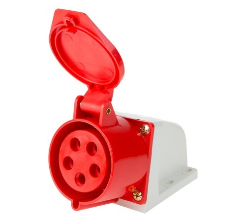 Розетка 125 стационарная 3Р+РЕ+N 32А 380В IP44  11-8914  REXANT