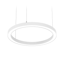 Cветильник cветодиодный ДСО VARTON Enso подвесной 30 Вт 4000 K IP20 с рассеивателем опал RAL9003 белый матовый   V1-R0-00524-30000-2003040  VARTON